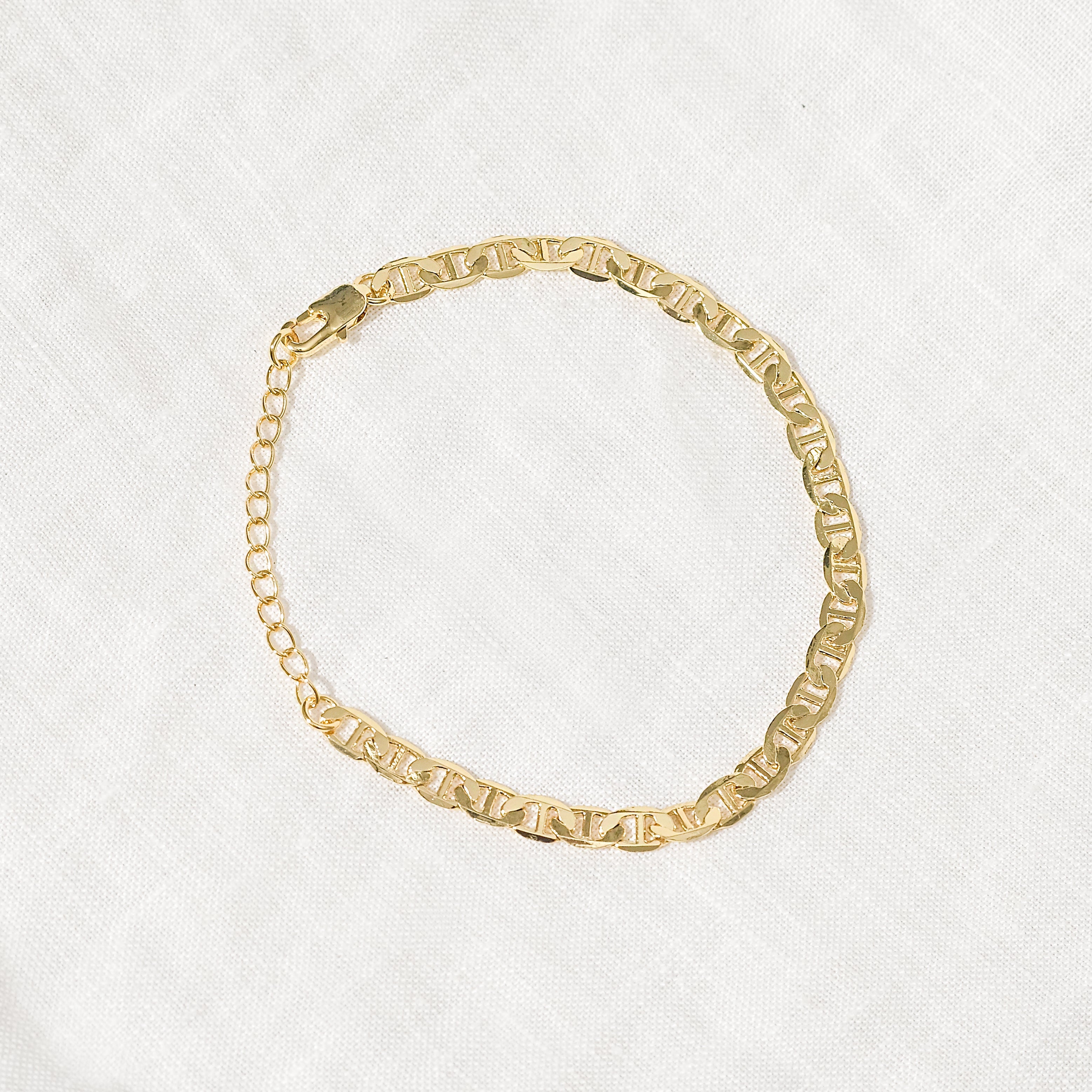 Alfio Tiny Bracelet (18K Gold Brass)