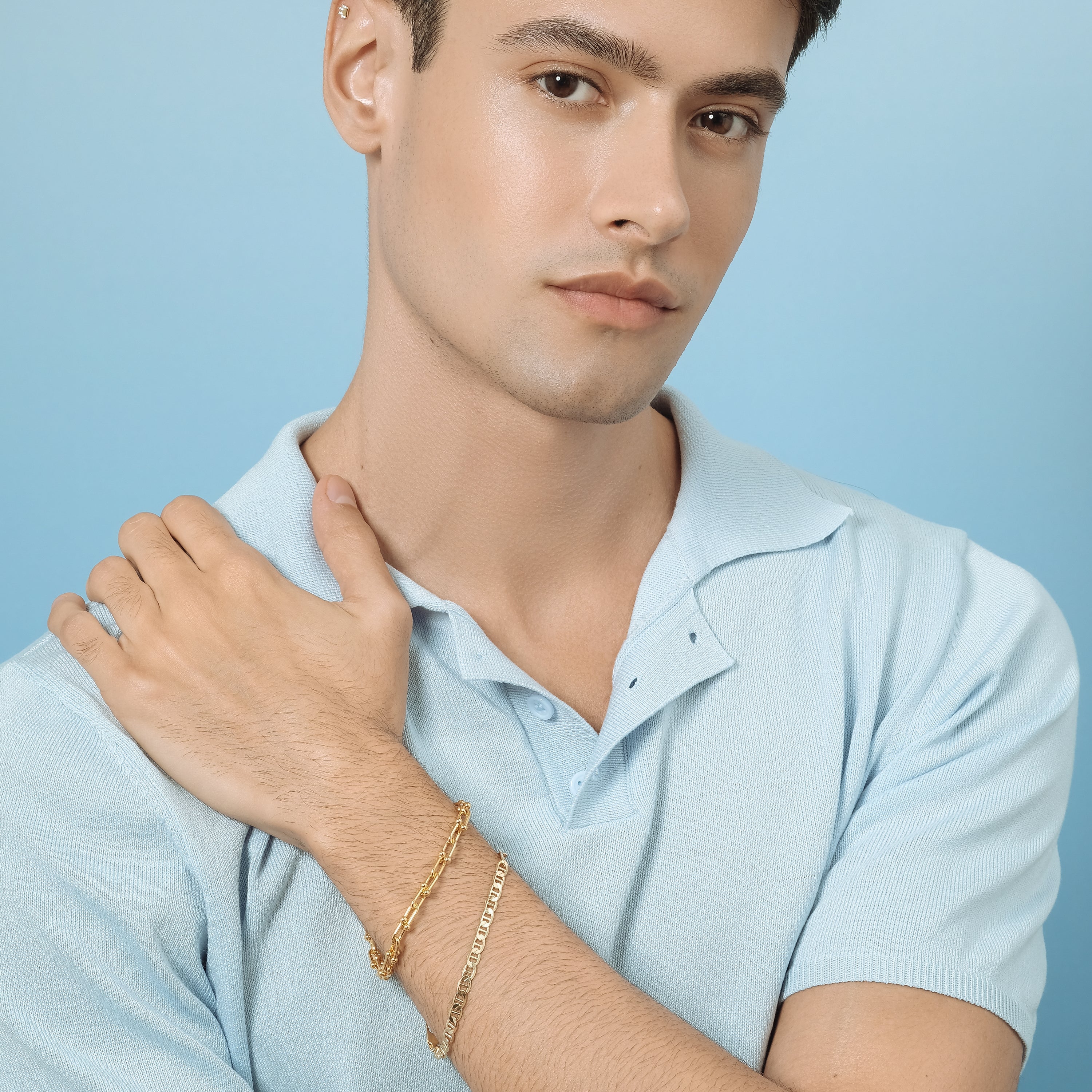 Haru Biggie Bracelet (18K Gold Brass)