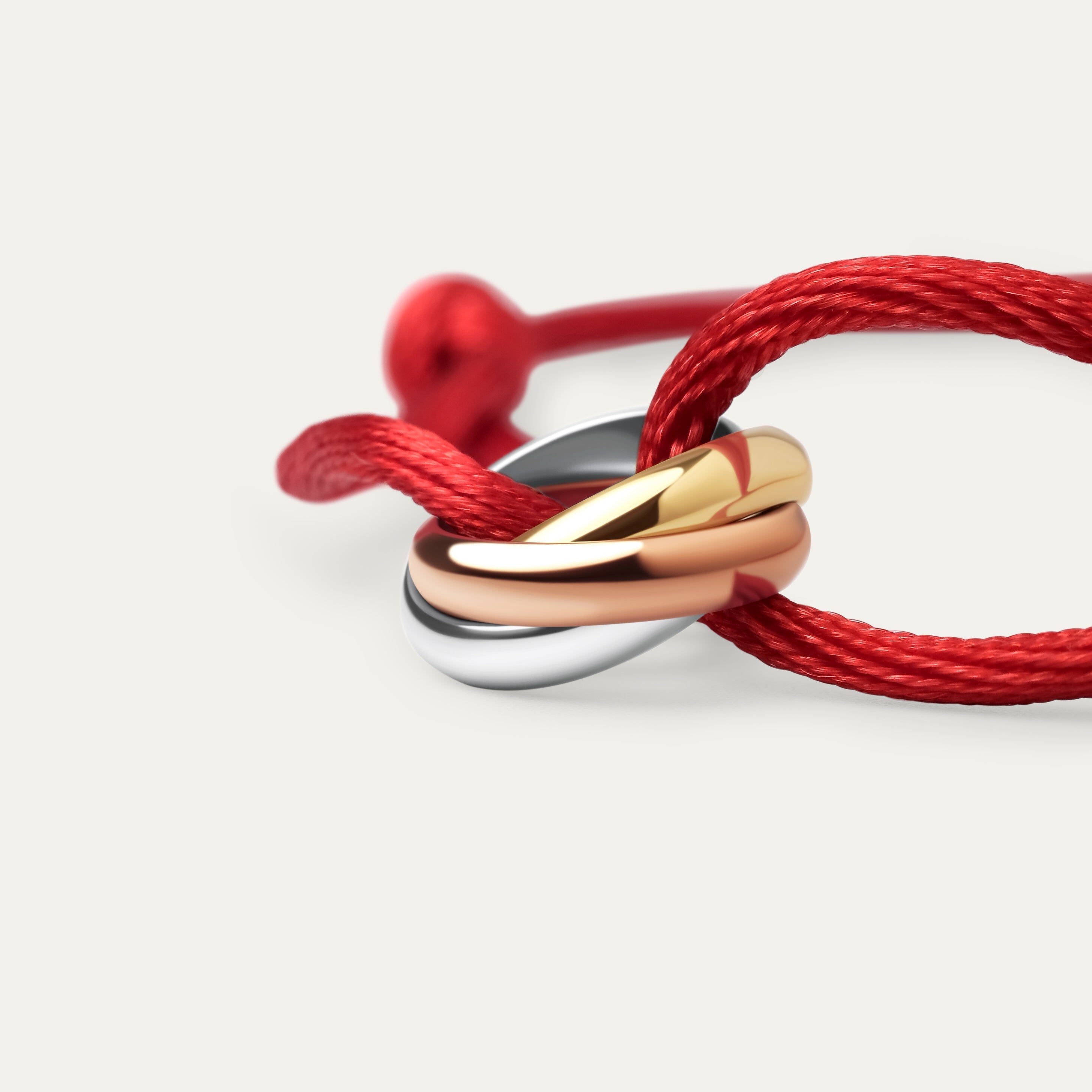 Promise-Cord Bracelet (Red)